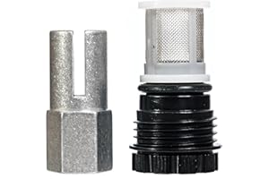 Tankless Water Heater Filter H98-510-S for all Rinnai models with Inlet Filter Removal Tool | The Tankless Tool with H98-510-S Filter | Made in USA