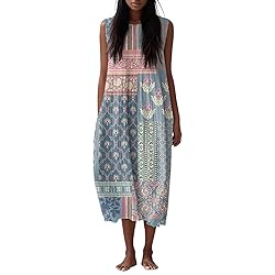 Womens Sundresses 2025 Summer Fall Cotton Linen