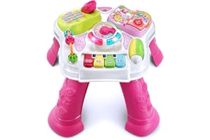VTech Sit-to-Stand Learn and Discover Table, Pink