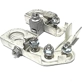 EDS 926-603 Positive Battery Terminal Compatible Set | Replacement for Ford Super Duty F-250 F-350 F-450 &amp; 1500 Silverado Pick Up Trucks Etc &amp; NEGATIVE Terminal BT4A-14450-BA