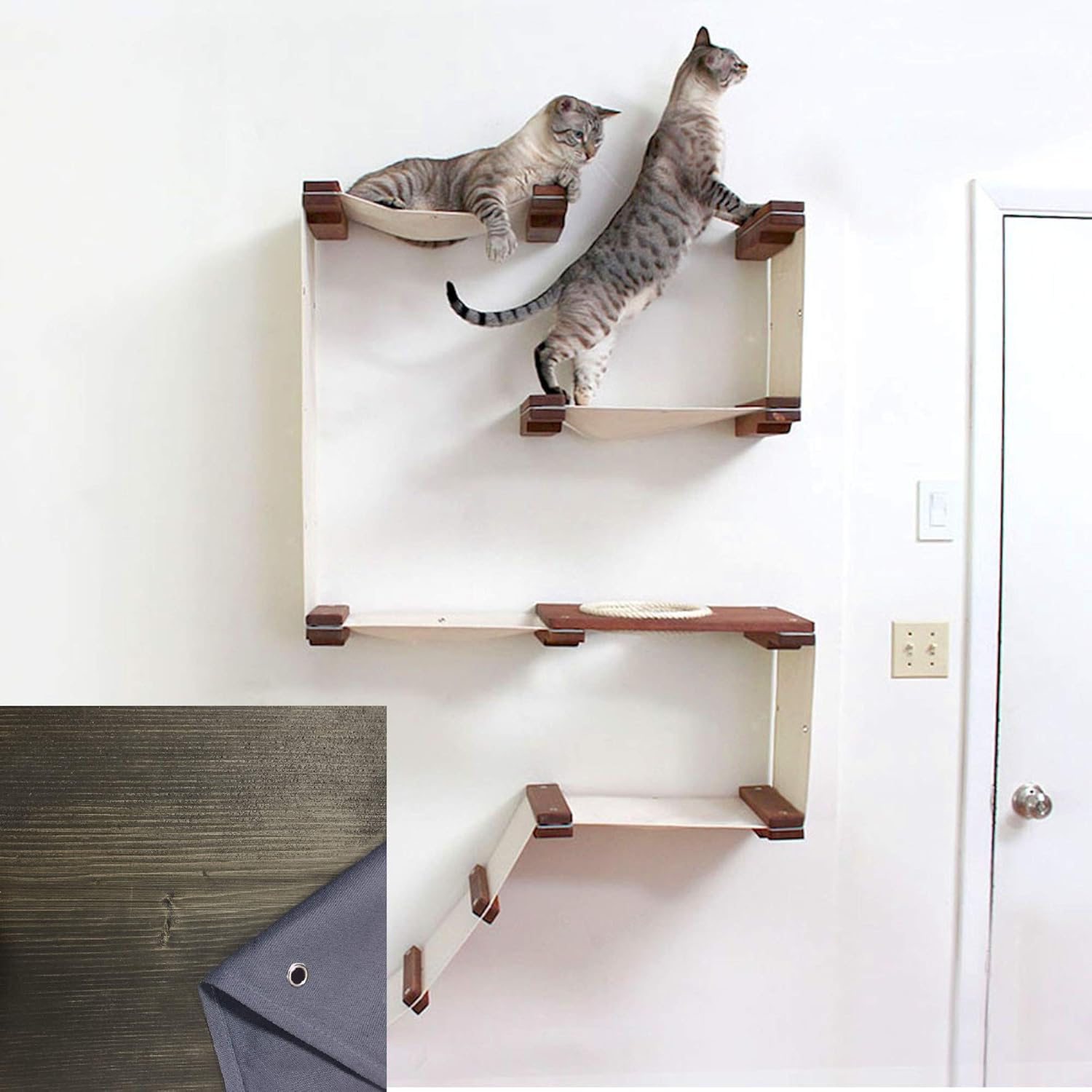 wall mounted cat tree