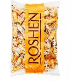 Roshen Korivka Milk Fudge Candy, 2.2 Lb (1kg) Ukrainian Non-Glazed Dairy Fudge with Sugary Crust &amp; Creamy Liquid Filling, Individually Wrapped, Kosher, Halal