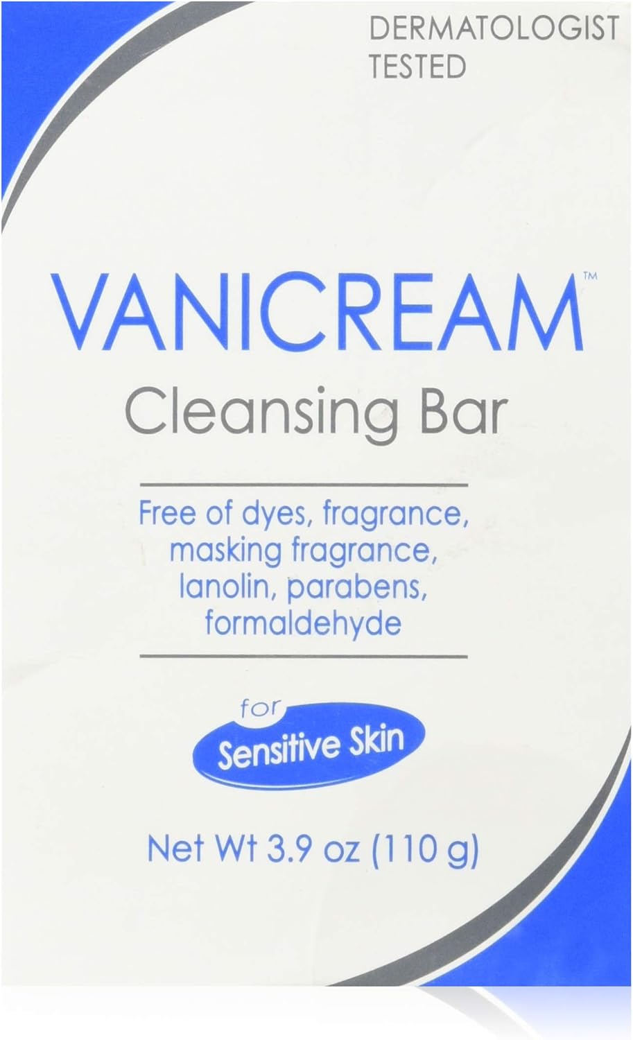 Vanicream Cleansing Bar for Sensitive Skin: Health & Personal Care