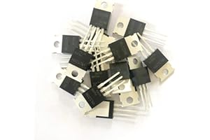 Todiys New 15Pcs for IRL520 IRL520NPBF 100V 10A TO-220 N-Channel Power Mosfet Transistor IRL520N