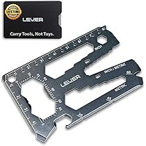 Toolcard Pro With Oney Clip - 40 In 1 Credit Card Ultitool Card - Sleek Inialist Stainless - View #11