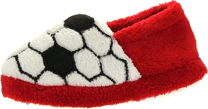 boys football slippers