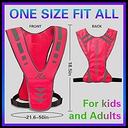 GoxRunx Reflective Running Vest Gear for Women Men