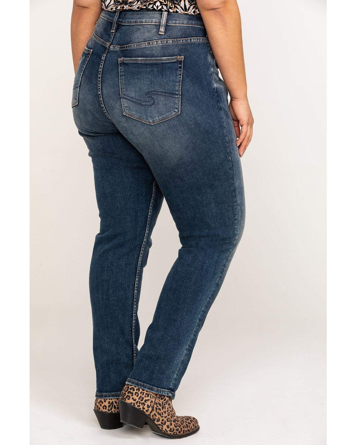 silver jeans high rise