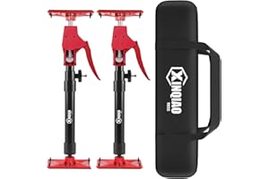 XINQIAO Cabinet Jacks for Installing Cabinets, Light Duty Third Hand Tools Adjustable Support Pole from 15.7 in to 27.6 in, 2 PCS