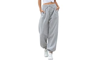GVRASLVET Cinch Bottom Sweatpants for Women with Pockets