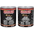 Custom Shop Black Epoxy Primer/Sealer 2.1 VOC Anti-Corrosive DTM High-Performance Primer Kit - 1 Quart (1 Pint + 1 Pint Epoxy HDR. 1-1 Mix) for Automotive and Industrial Use