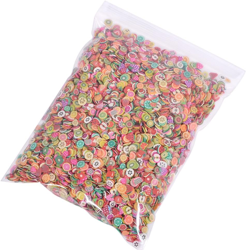 Kanzd Fruit Slices Soft Slime Slime Scented Stress Relief Toy Sludge Toys Slime Supplies