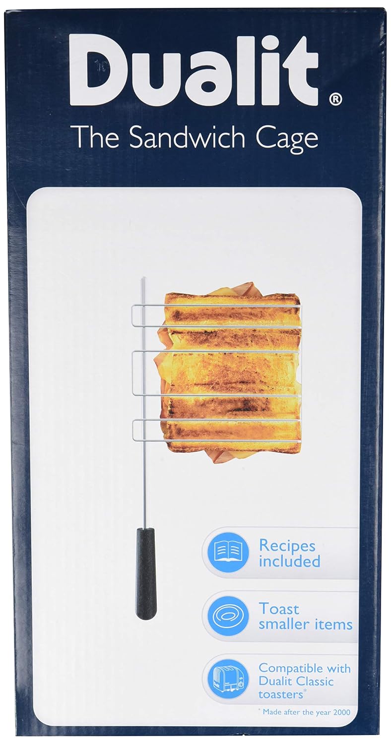Dualit Classic Sandwich Cage for Dualit Toasters, Silver, Silver - Image 4