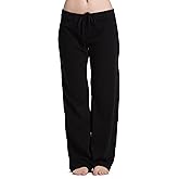 CYZ Womens Casual Stretch Cotton Pajama Pants Simple Lounge Pants