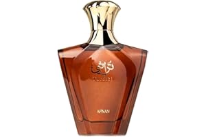 Afnan Turathi Brown for Men Eau de Parfum, 3 Ounce