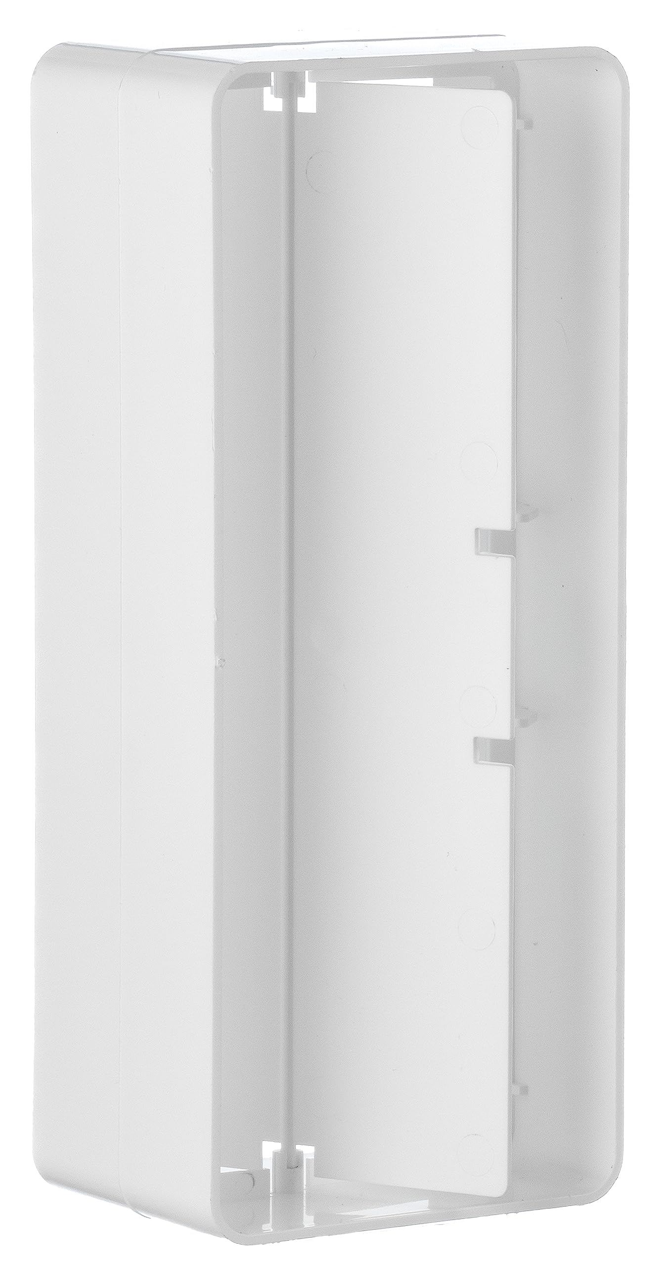 Steinberg14 Flat Duct Connector 220 x 90 mm / 8.7 x 3.5 inch Channel Connector with Backflow Valve — image 1