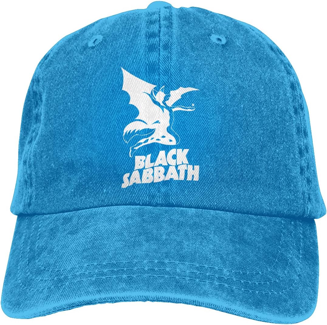 Gerneric Chenfengping Black Sabbath Unisex Baseball Hat Denim Hats Denim Hat Black