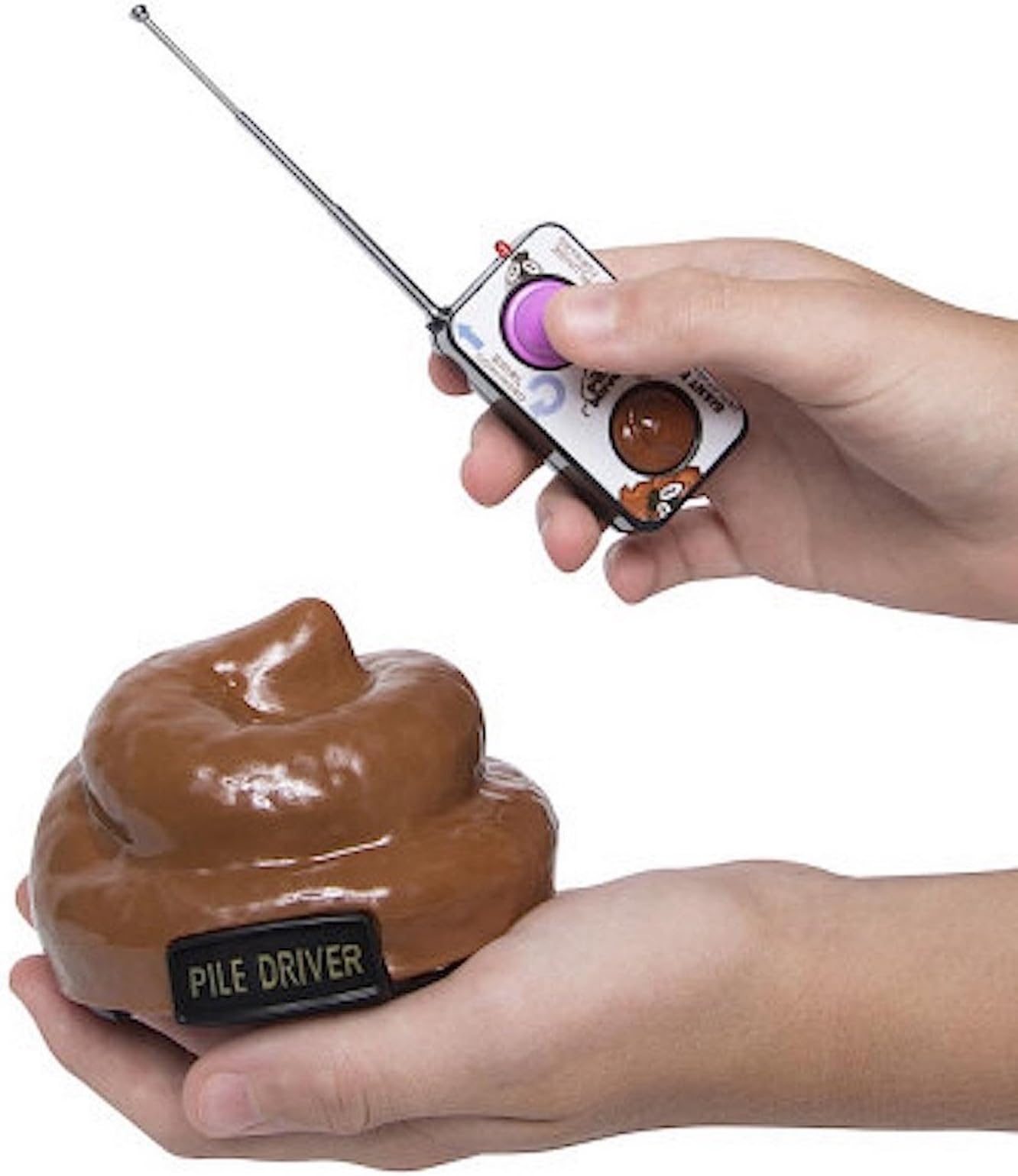 Pile Driver Remote Control Poop Car With Spinning and Farting Action 49MHZ