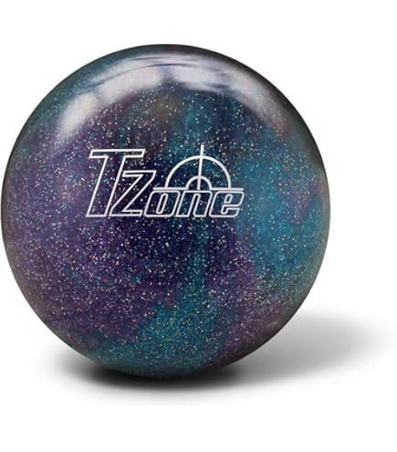 Amazon.com : Brunswick TZone Caribbean Blue Bowling Ball (13