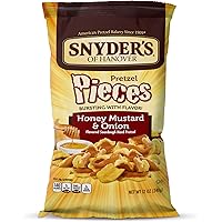 mustard onion pretzels