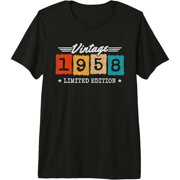 Amazon.com: Vintage 1958 - 1958 Birthday Year - 1958 Limited