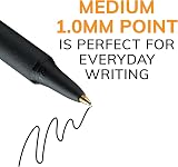 BIC Soft Feel Blue Ballpoint Pens 12 Pack 1.0 mm Medium Point view 3