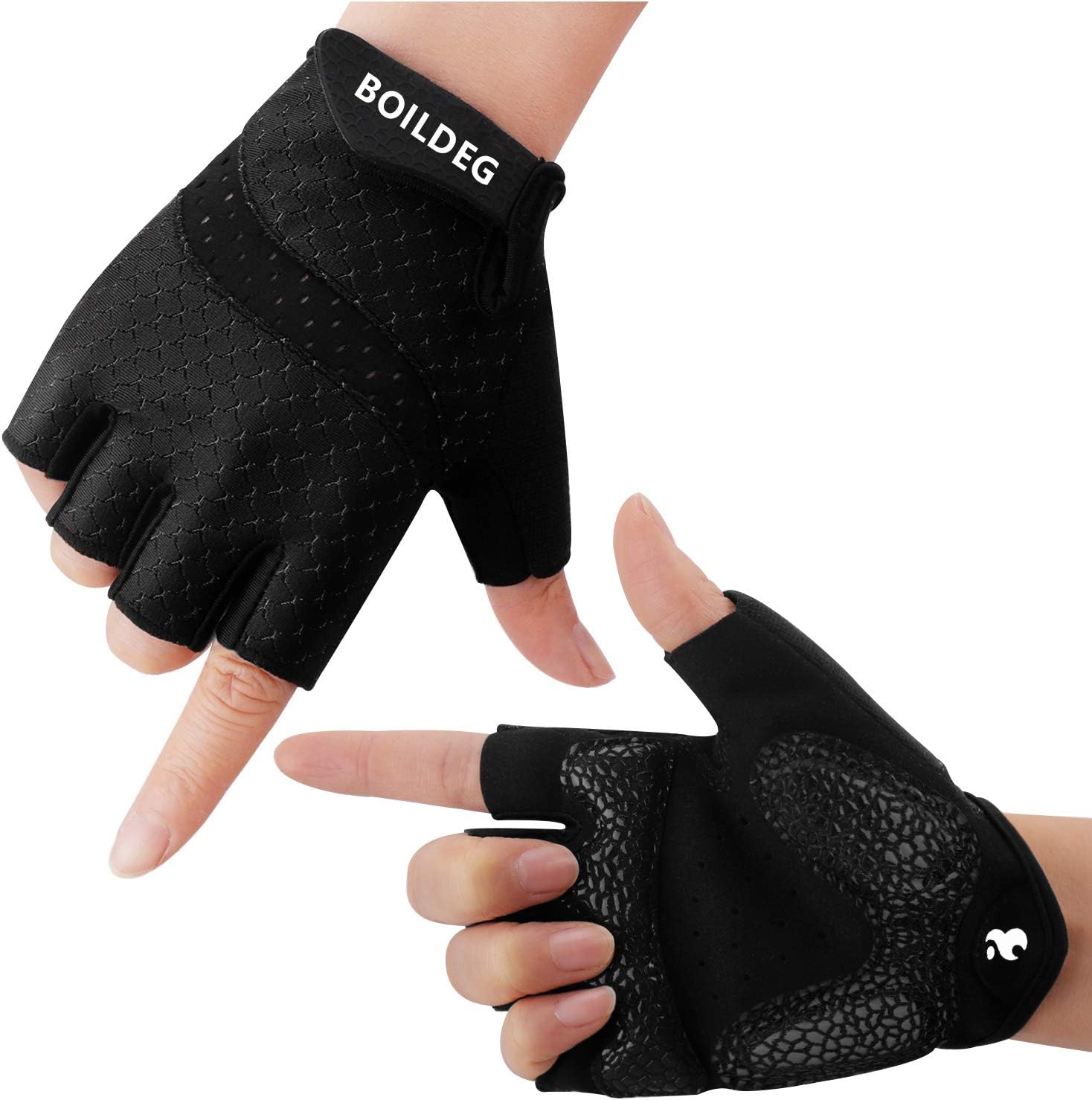 Gym Gloves for Men and Women, Anti-Slip Fitness Gloves with Excellent Grip, Weight Lifting Gloves for Fitness, Training, Climbing, Kettlebell, Dumbbel