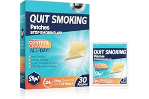 RSGRT Quit Smoking Patches Step 1 Stop Smoking Aids Patches, 30 Count Quit Smoking Stickers That Work with 2 Weeks, Anti Smoking Patches 21mg