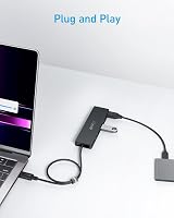 Anker 4-Port USB 3.0 Data Hub with 2 ft Cable – 5Gbps Ultra-Slim USB-C OTG view 7
