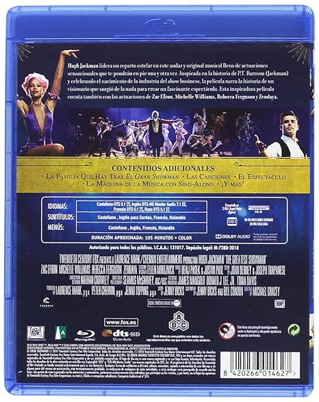 el gran showman amazon prime