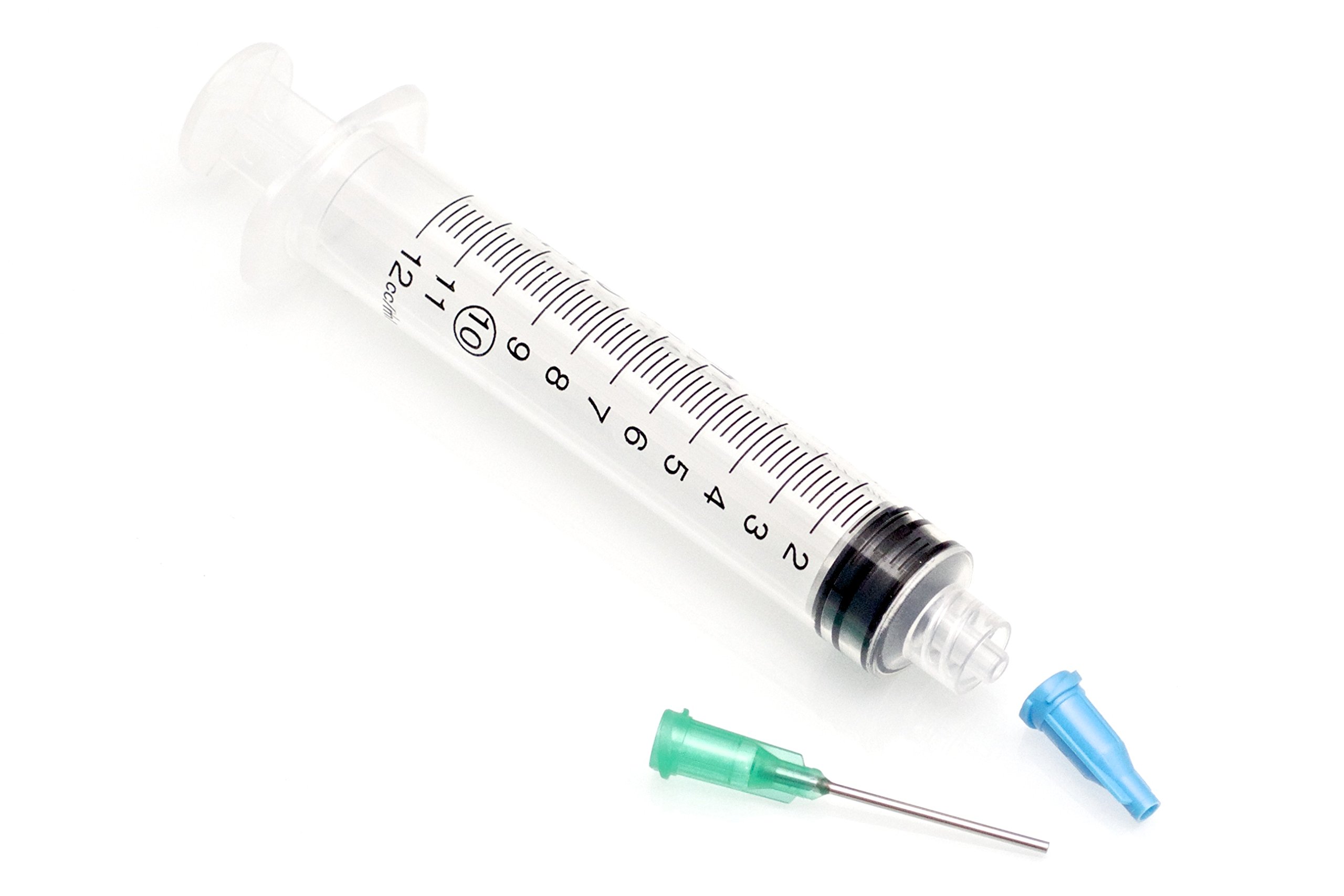 5 Pack 10ml Sterile Syringe with Blunt Tip Needle and Storage Cap for