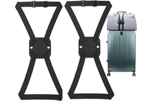 Luggage Straps for Suitcases,Travel Belt for Luggage Over Handle, Adjustable High Elastic Luggage Straps for Suitcases TSA Ap