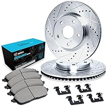Front Drilled Brake Rotors Pads For 2014-2018 2019 Ford Focus Lincoln MKC - View #6