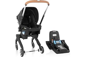 Evenflo Gold Shyft DualRide Infant Car Seat Stroller Combo with Carryall Storage, Extended Canopy, & Green & Gentle - Jasper 