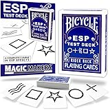 Magic Makers ESP Deck Bicycle Back Cards with Complete Online Course