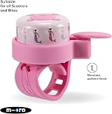 Micro Mermaid Pattern Handlebar Bell for Bikes & Scooters view 2