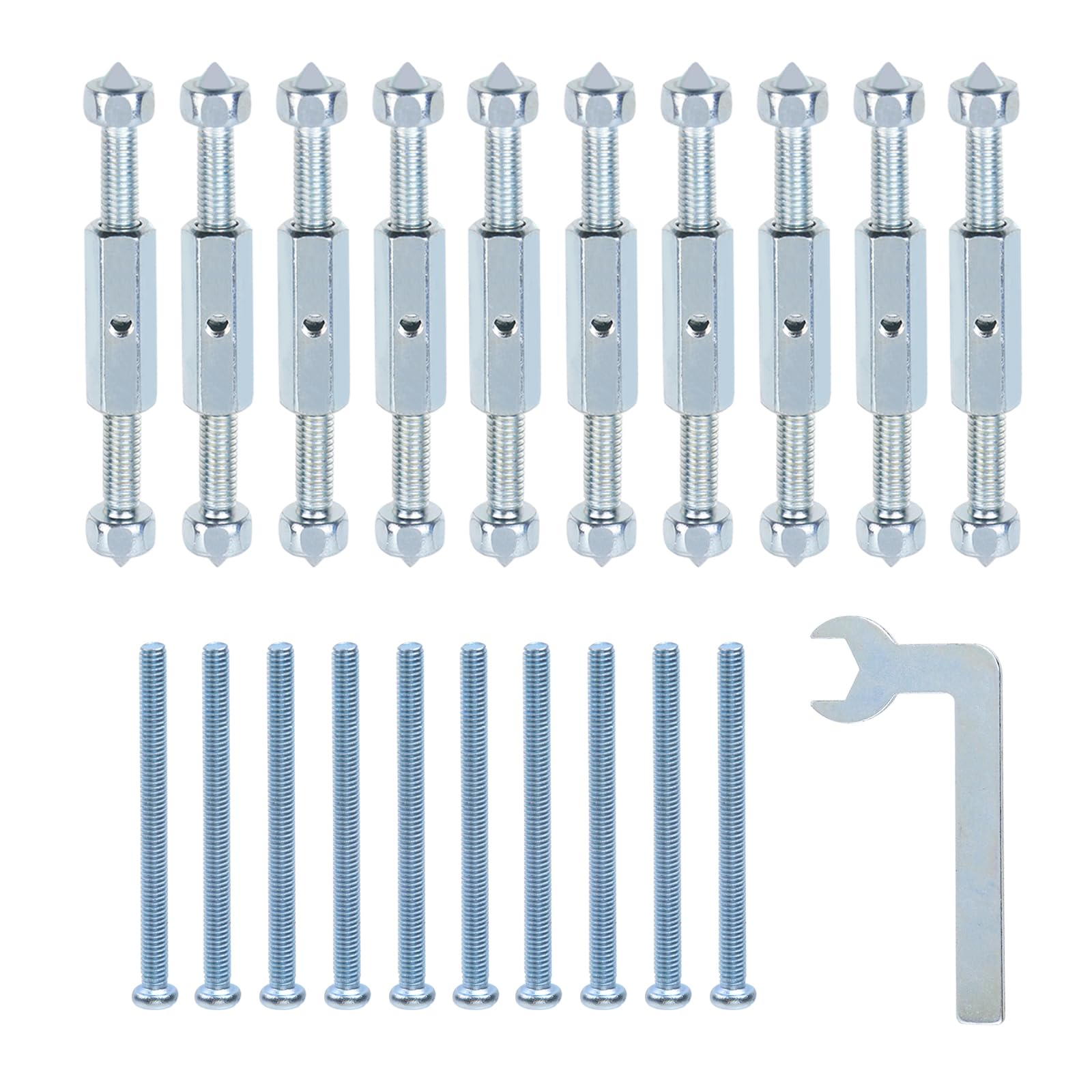 Photo 1 of Geesatis 118 Type Wall Box Repair Tool,Embedded Installation Maintenance Support Rod,Electrical Light Switch Socket Junction Stash Bottom Boxes Repairer,10Pcs
