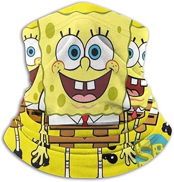 Spongebob Men Balaclava Headwear Seamless Neck Gaiter ...