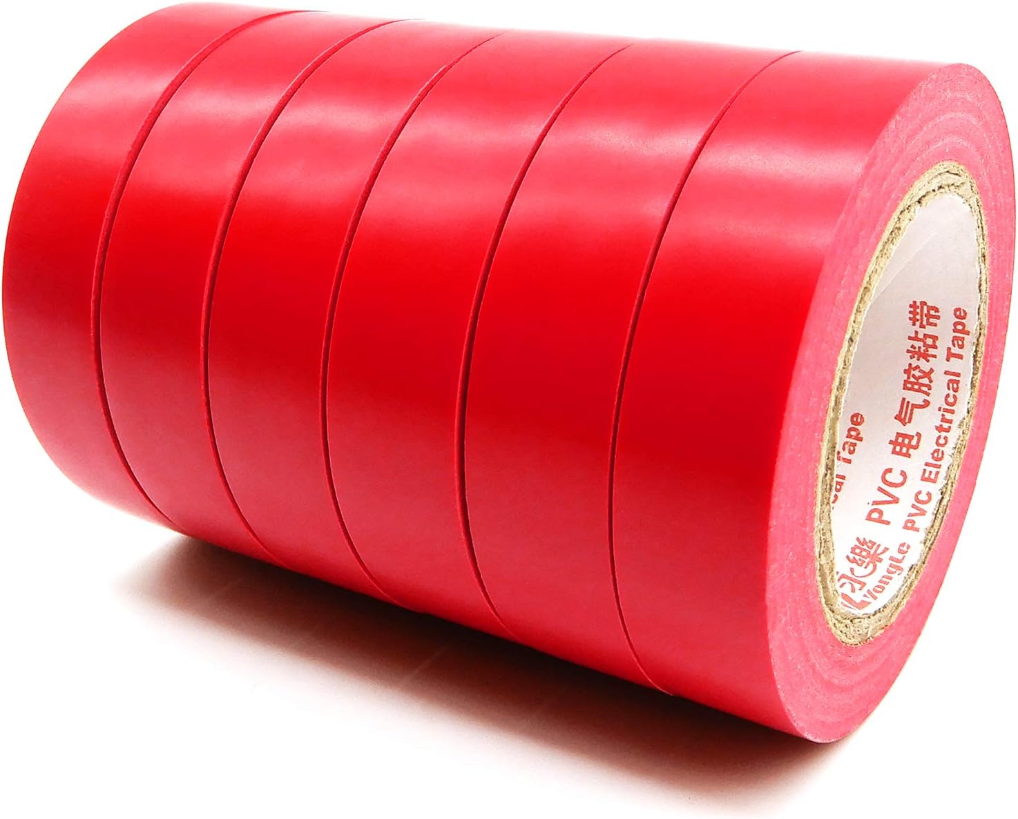 ALBOYI 6 Rolls Red Electrical Tape - Image 3