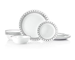 Corelle Vitrelle 18-Piece Service for 6 Dinnerware