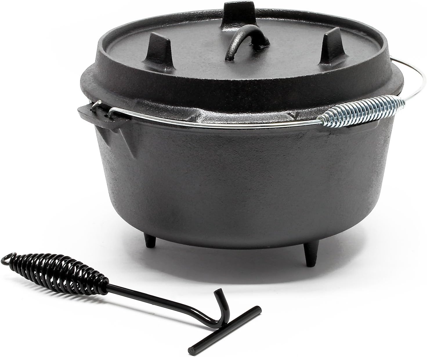 Pulitori In Acciaio Inox Per Ghisa - 2 Pezzi, Per Forni Olandesi, Barbecue E Wok - Foto 11