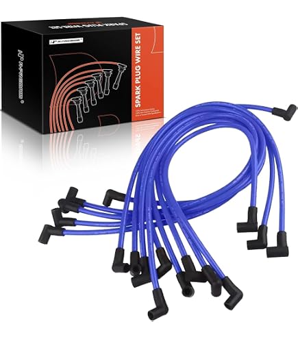 A-Premium Ignition Spark Plug Wires Set of 9 Compatible with Dodge