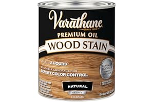 Varathane 211688H Premium Wood Stain, Quart, Natural