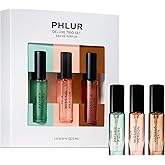 PHLUR The Best Sellers ($45 Value) - Deluxe Mini Trio Eau de Parfum Set - Vanilla Skin, Father Figure & Missing Person Fragrance - Travel Size Perfume for Women & Men (3 x 5mL)