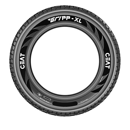 Ceat Gripp XL 120/90-17 64S Tube Type Bike Tyre, Rear (Home Delivery)