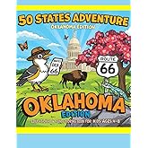 50 States Adventure: Oklahoma Edition – Fun & Educational Coloring Book for Kids Ages 4-8 |State Landmarks, Animals, and Fun Facts: Discover Oklahoma ... Kids, Famili (50 States Coloring Adventure)