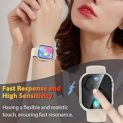 EWUONU 2 Pack Hard Case for Apple Watch Series 10