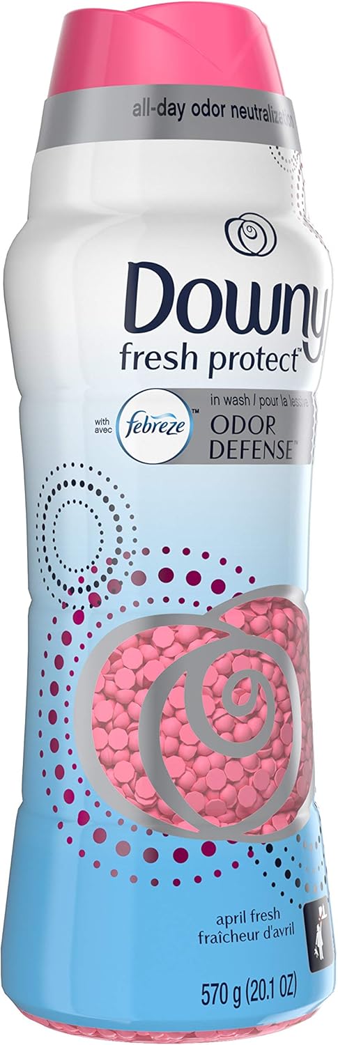 Downy Fresh Protect April Fresh with Febreze Odor Defense In-Wash Scent Beads, 20.1 Ounce: Health & Personal Care