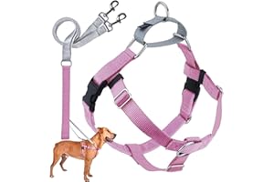 2 Hounds Design Freedom No Pull Dog Harness | Adjustable Gentle Comfortable Control for Easy Dog Walking |for Small Medium an