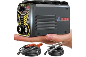 GZ GUOZHI Stick Welder Small Mini Portable, 110V 130A ARC MMA Welding Machine with Electrode Holder Cable & Work Clamp, IGBT Inverter Welder Digital Display, Welder Nomanlly at -68°F
